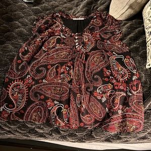 3x sleeveless blouse by Anthropologie